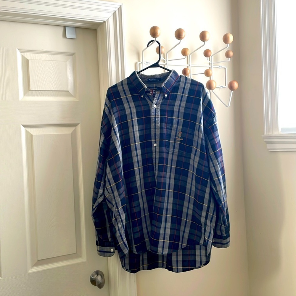 Ralph Lauren - Chap's - Casual Button Down - Navy - XL
